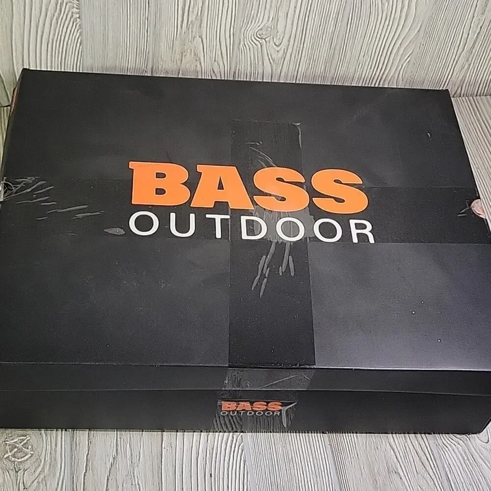 BASS Outdoor Breathable Black Field Rainboot Mens Size 12 NEW